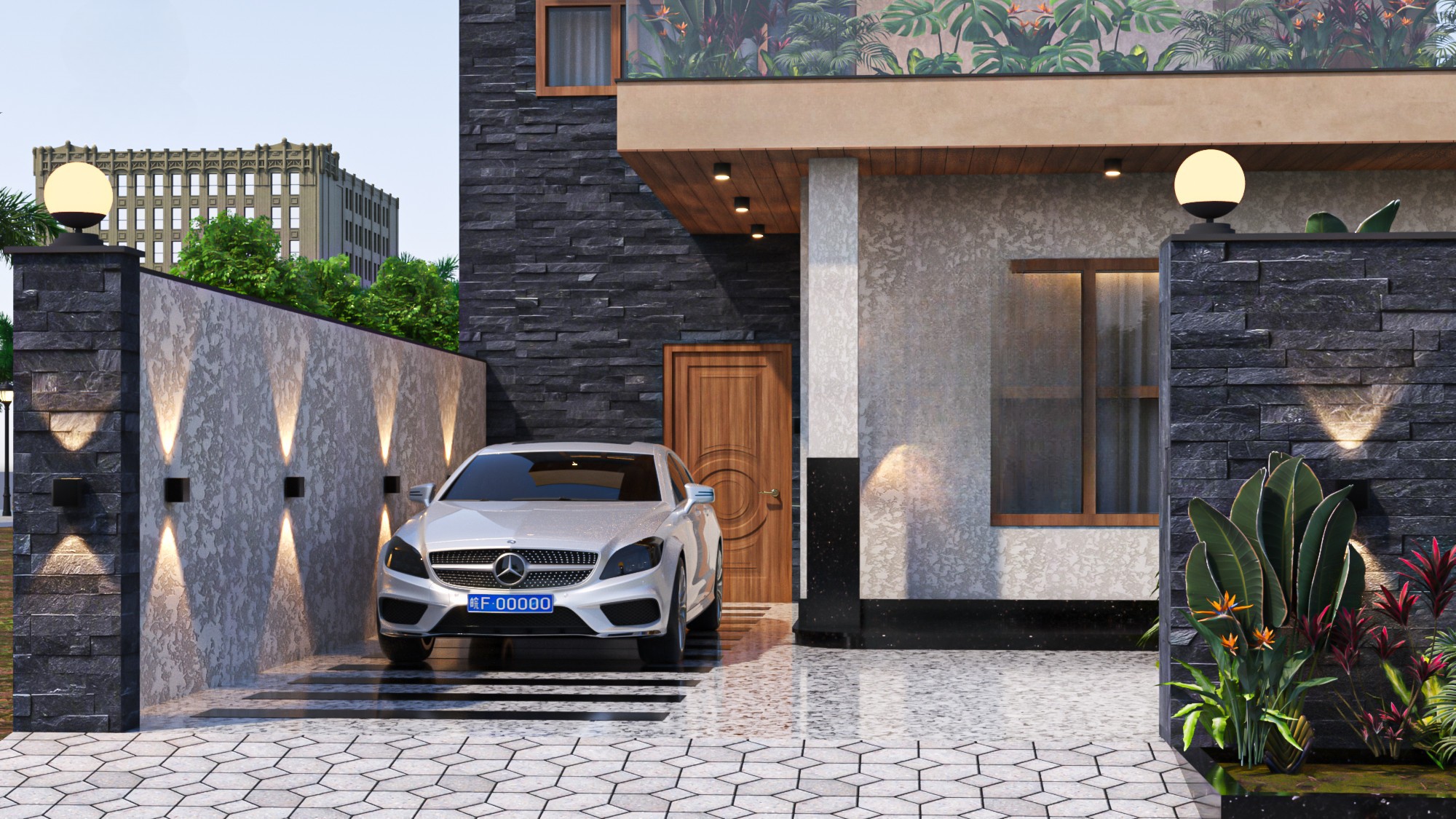 Main Villa View